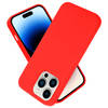 Cadorabo Hoesje geschikt voor Apple iPhone 14 PRO Case in LIQUID ROOD - Beschermhoes TPU silicone Cover