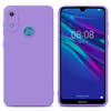 Cadorabo Hoesje geschikt voor Huawei Y6 2019 in FLUID LICHT PAARS - Beschermhoes TPU silicone Cover Case