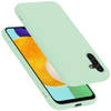 Cadorabo Hoesje geschikt voor Samsung Galaxy A13 5G Case in LIQUID LICHT GROEN - Beschermhoes TPU silicone Cover