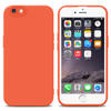 Cadorabo Hoesje geschikt voor Apple iPhone 6 PLUS / 6S PLUS in FLUID ORANJE - Beschermhoes TPU silicone Cover Case