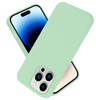 Cadorabo Hoesje geschikt voor Apple iPhone 14 PRO Case in LIQUID LICHT GROEN - Beschermhoes TPU silicone Cover