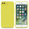 Cadorabo Hoesje geschikt voor Apple iPhone 7 PLUS / 7S PLUS / 8 PLUS in FLUID GEEL - Beschermhoes TPU silicone Cover