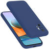 Cadorabo Hoesje geschikt voor Xiaomi RedMi NOTE 10 PRO Case in LIQUID BLAUW - Beschermhoes TPU silicone Cover