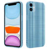 Cadorabo Hoesje geschikt voor Apple iPhone 11 in Brushed Turqoise - Beschermhoes Case Cover TPU silicone