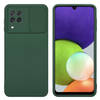 Cadorabo Hoesje geschikt voor Samsung Galaxy A22 4G in Bonbon Groen - Beschermhoes TPU-silicone Case Cover