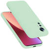 Cadorabo Hoesje geschikt voor Xiaomi 12 / 12X Case in LIQUID LICHT GROEN - Beschermhoes TPU silicone Cover