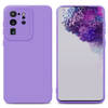 Cadorabo Hoesje geschikt voor Samsung Galaxy S20 ULTRA in FLUID LICHT PAARS - Beschermhoes TPU silicone Cover Case