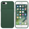 Cadorabo Hoesje geschikt voor Apple iPhone 7 PLUS / 7S PLUS / 8 PLUS in Bonbon Groen - Beschermhoes TPU-silicone Case