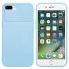 Cadorabo Hoesje geschikt voor Apple iPhone 7 PLUS / 7S PLUS / 8 PLUS in Bonbon Licht Blauw - Beschermhoes TPU-silicone