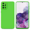 Cadorabo Hoesje geschikt voor Samsung Galaxy S20 PLUS in FLUID GROEN - Beschermhoes TPU silicone Cover Case