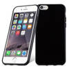 Cadorabo Hoesje geschikt voor Apple iPhone 6 / 6S in ZWART - Beschermhoes Cover gemaakt van TPU Silicone Case