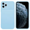 Cadorabo Hoesje geschikt voor Apple iPhone 11 PRO in Bonbon Licht Blauw - Beschermhoes TPU-silicone Case Cover