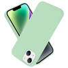 Cadorabo Hoesje geschikt voor Apple iPhone 14 PLUS Case in LIQUID LICHT GROEN - Beschermhoes TPU silicone Cover