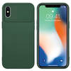 Cadorabo Hoesje geschikt voor Apple iPhone X / XS in Bonbon Groen - Beschermhoes TPU-silicone Case Cover