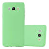 Cadorabo Hoesje geschikt voor Samsung Galaxy J5 2016 in CANDY PASTEL GROEN - Beschermhoes TPU silicone Case Cover