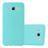 Cadorabo Hoesje geschikt voor Samsung Galaxy J7 2016 in CANDY BLAUW - Beschermhoes TPU silicone Case Cover