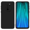 Cadorabo Hoesje geschikt voor Xiaomi RedMi NOTE 8 PRO in FLUID ZWART - Beschermhoes TPU silicone Cover Case