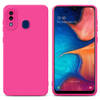 Cadorabo Hoesje geschikt voor Samsung Galaxy A20 / A30 / M10s in FLUID HOTPINK - Beschermhoes TPU silicone Cover Case