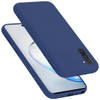 Cadorabo Hoesje geschikt voor Samsung Galaxy NOTE 10 Case in LIQUID BLAUW - Beschermhoes TPU silicone Cover