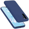 Cadorabo Hoesje geschikt voor Huawei P30 PRO Case in LIQUID BLAUW - Beschermhoes TPU silicone Cover