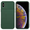 Cadorabo Hoesje geschikt voor Apple iPhone XS MAX in Bonbon Groen - Beschermhoes TPU-silicone Case Cover
