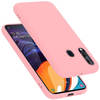 Cadorabo Hoesje geschikt voor Samsung Galaxy A60 / M40 Case in LIQUID ROZE - Beschermhoes TPU silicone Cover