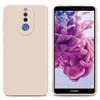 Cadorabo Hoesje geschikt voor Huawei MATE 10 LITE in FLUID CREAM - Beschermhoes TPU silicone Cover Case