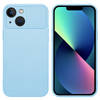 Cadorabo Hoesje geschikt voor Apple iPhone 13 in Bonbon Licht Blauw - Beschermhoes TPU-silicone Case Cover