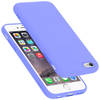 Cadorabo Hoesje geschikt voor Apple iPhone 6 PLUS / 6S PLUS Case in LIQUID LICHT PAARS - Beschermhoes TPU silicone Cover