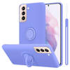 Cadorabo Hoesje geschikt voor Samsung Galaxy S21 PLUS in LIQUID LICHT PAARS - Beschermhoes van TPU silicone Case Cover