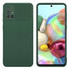 Cadorabo Hoesje geschikt voor Samsung Galaxy A71 4G in Bonbon Groen - Beschermhoes TPU-silicone Case Cover