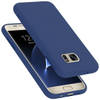 Cadorabo Hoesje geschikt voor Samsung Galaxy S7 Case in LIQUID BLAUW - Beschermhoes TPU silicone Cover