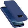Cadorabo Hoesje geschikt voor Samsung Galaxy S8 PLUS Case in LIQUID BLAUW - Beschermhoes TPU silicone Cover