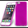 Cadorabo Hoesje geschikt voor Apple iPhone 6 / 6S in ROZE - Beschermhoes TPU silicone Case Cover Brushed