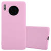 Cadorabo Hoesje geschikt voor Huawei MATE 30 in CANDY ROZE - Beschermhoes TPU silicone Case Cover