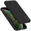 Cadorabo Hoesje geschikt voor Apple iPhone XS MAX Case in LIQUID ZWART - Beschermhoes TPU silicone Cover