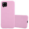 Cadorabo Hoesje geschikt voor Samsung Galaxy A42 4G in CANDY ROZE - Beschermhoes TPU silicone Case Cover