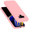 Cadorabo Hoesje geschikt voor Samsung Galaxy NOTE 9 Case in LIQUID ROZE - Beschermhoes TPU silicone Cover