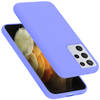 Cadorabo Hoesje geschikt voor Samsung Galaxy S21 ULTRA Case in LIQUID LICHT PAARS - Beschermhoes TPU silicone Cover