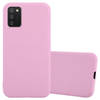 Cadorabo Hoesje geschikt voor Samsung Galaxy A02s in CANDY ROZE - Beschermhoes TPU silicone Case Cover