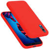 Cadorabo Hoesje geschikt voor Huawei P20 Case in LIQUID ROOD - Beschermhoes TPU silicone Cover