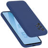 Cadorabo Hoesje geschikt voor Samsung Galaxy A52 (4G / 5G) / A52s Case in LIQUID BLAUW - Beschermhoes TPU silicone Cover