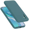 Cadorabo Hoesje geschikt voor OnePlus 9 Case in LIQUID GROEN - Beschermhoes TPU silicone Cover