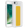 Cadorabo Hoesje geschikt voor Apple iPhone 7 / 7S / 8 / SE 2020 Cover in GEEL - Beschermhoes TPU silicone Case met
