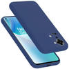 Cadorabo Hoesje geschikt voor OnePlus Nord 2T Case in LIQUID BLAUW - Beschermhoes TPU silicone Cover