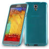 Cadorabo Hoesje geschikt voor Samsung Galaxy NOTE 3 NEO in TURKOOIS - Beschermhoes TPU silicone Case Cover Brushed