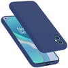 Cadorabo Hoesje geschikt voor OnePlus 9 Case in LIQUID BLAUW - Beschermhoes TPU silicone Cover