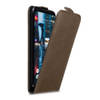 Cadorabo Hoesje geschikt voor Google PIXEL 2 XL in KOFFIE BRUIN - Beschermhoes Flip Case Cover magnetische sluiting