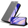 Cadorabo Hoesje geschikt voor Samsung Galaxy A52 (4G / 5G) / A52s in TITANIUM GRIJS - Beschermhoes Case magnetische