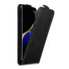 Cadorabo Hoesje geschikt voor Samsung Galaxy NOTE 9 in ZWARTE NACHT - Beschermhoes Flip Case Cover magnetische sluiting